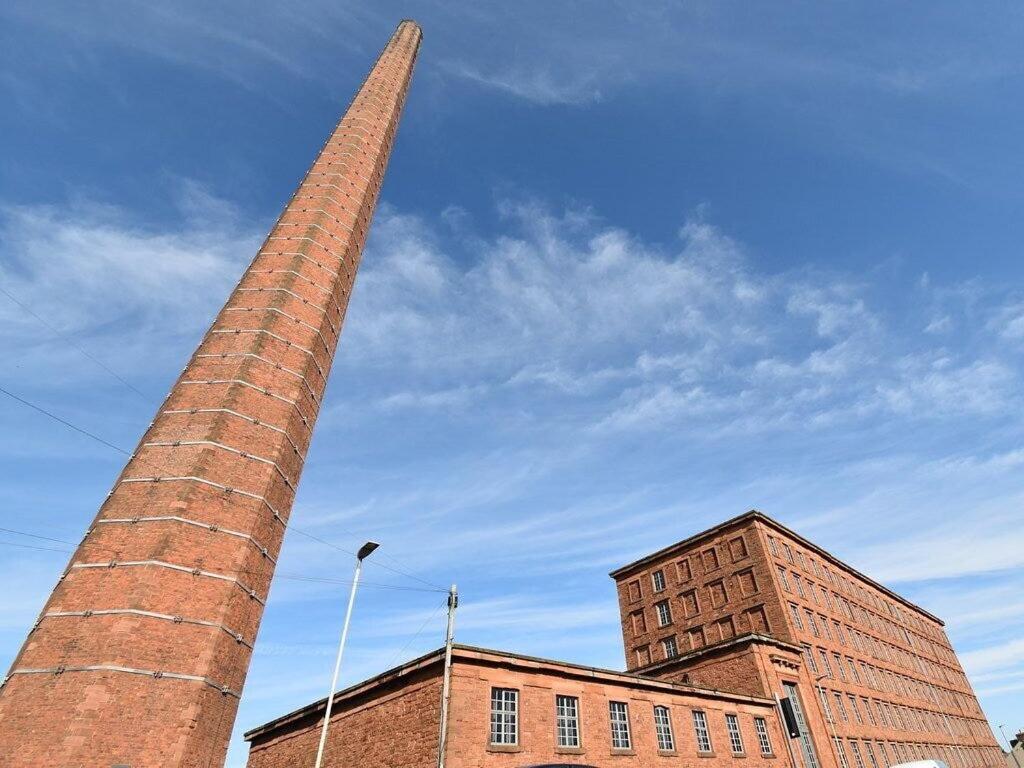 The Engine House At Dixons Chimney Near Carlisle Castle Unique Historic Apartment With 65 Inch Sky Glass And Private Parking Экстерьер фото